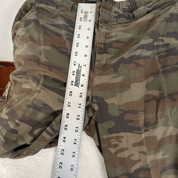 Sanctuary Standard Surplus Camouflage Cargo Pants Womens Size 31 Stretch Outdoor - Picture 6 of 9